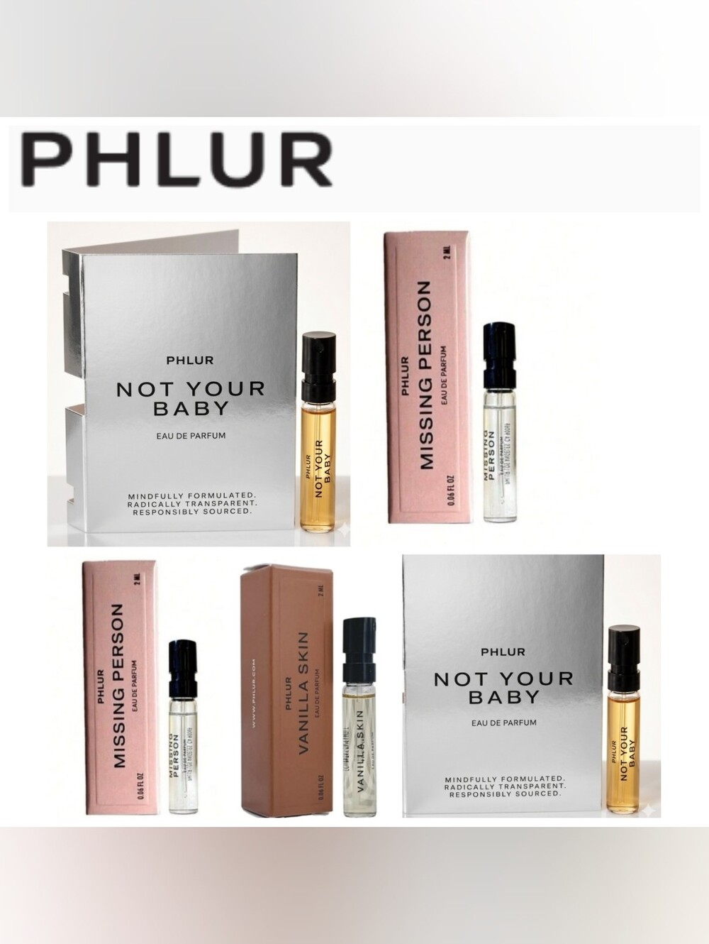 PHLUR Samples Lot